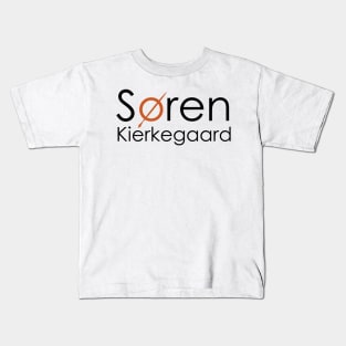 Soren Kierkegaard Kids T-Shirt